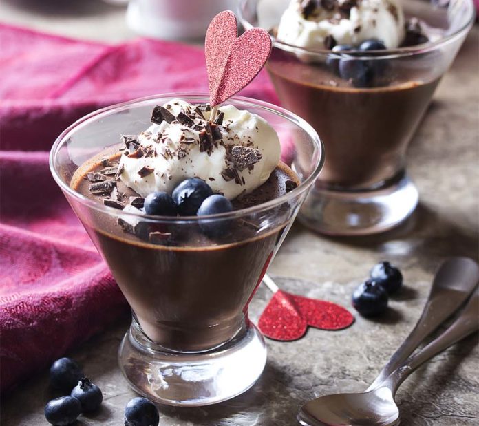 Intense Dark Chocolate Panna Cotta