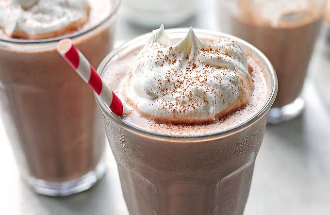 Chocolate milkshake