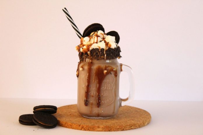 double chocolate freakshake