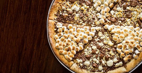 chocolate pizza