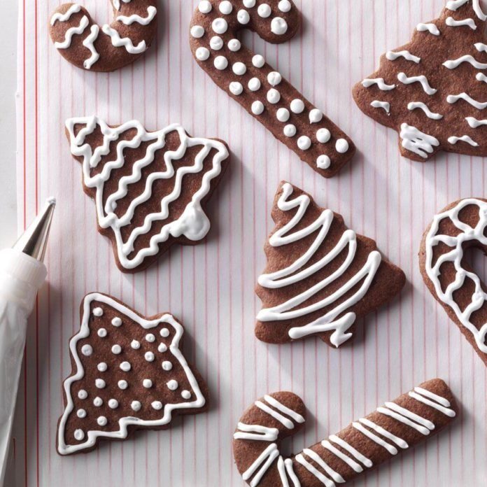 Christmas Chocolate Cookies recipe