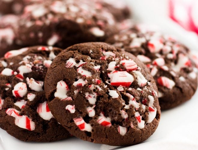 Double Chocolate Peppermint Cookies Recipe